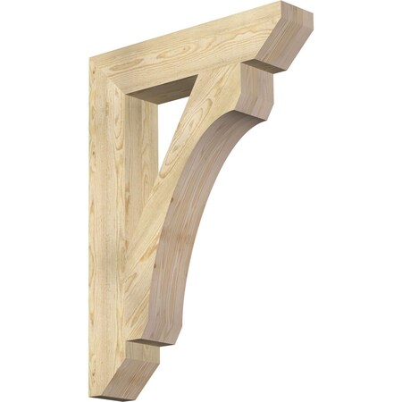 Ekena Millwork Legacy Slat Rough Sawn Bracket, Douglas Fir, 6"W x 30"D x 42"H BKT06X30X42LEC06RDF